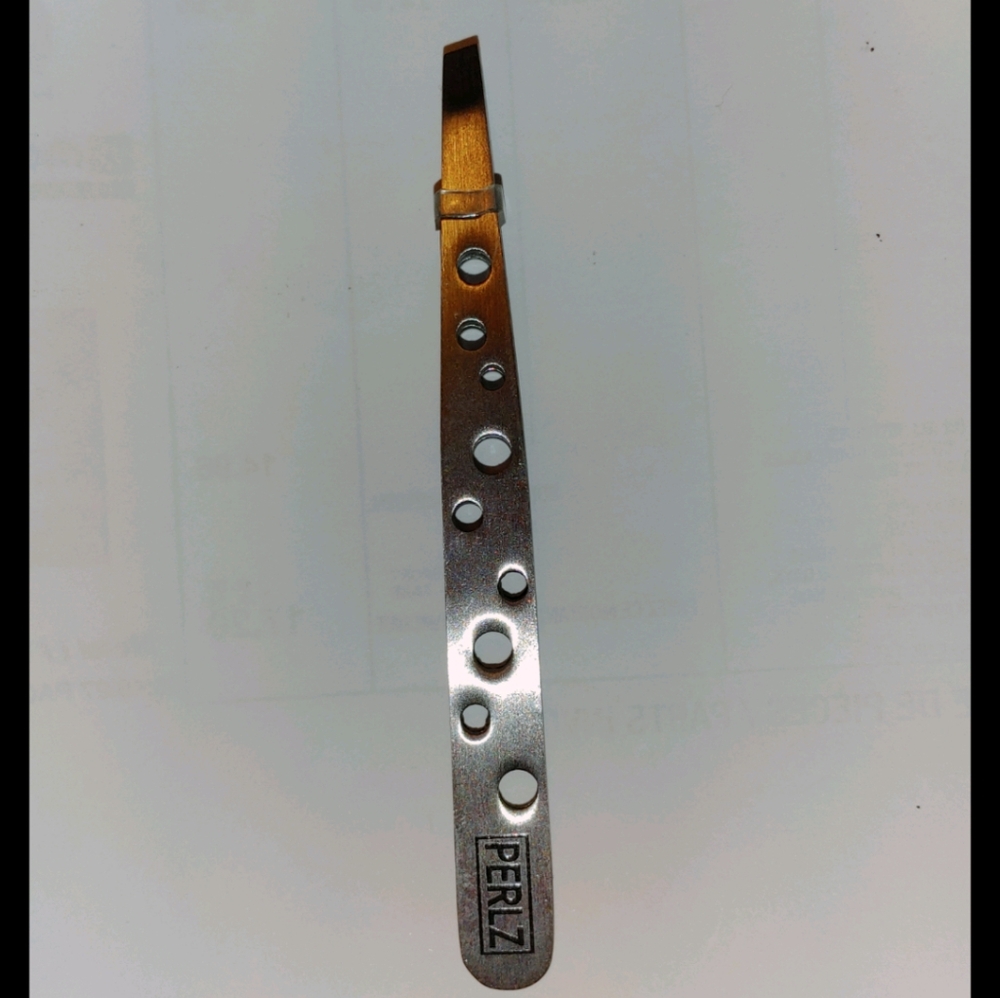 Deluxe Premium Professional Tweezers Angular